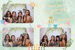 Photobooth 40 verjaardag